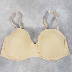 Calvin Klein Women's 34D Perfectly Fit Strapless Push Up Bra QF5677 Underwear